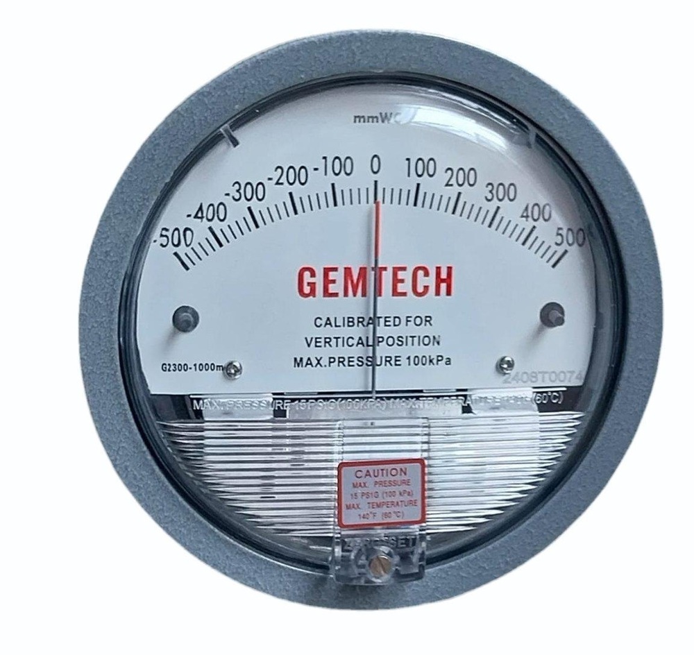 GEMTECH DIFFERENTIAL PRESSURE GAUGE IN Belagola Industrial Area Mysore India