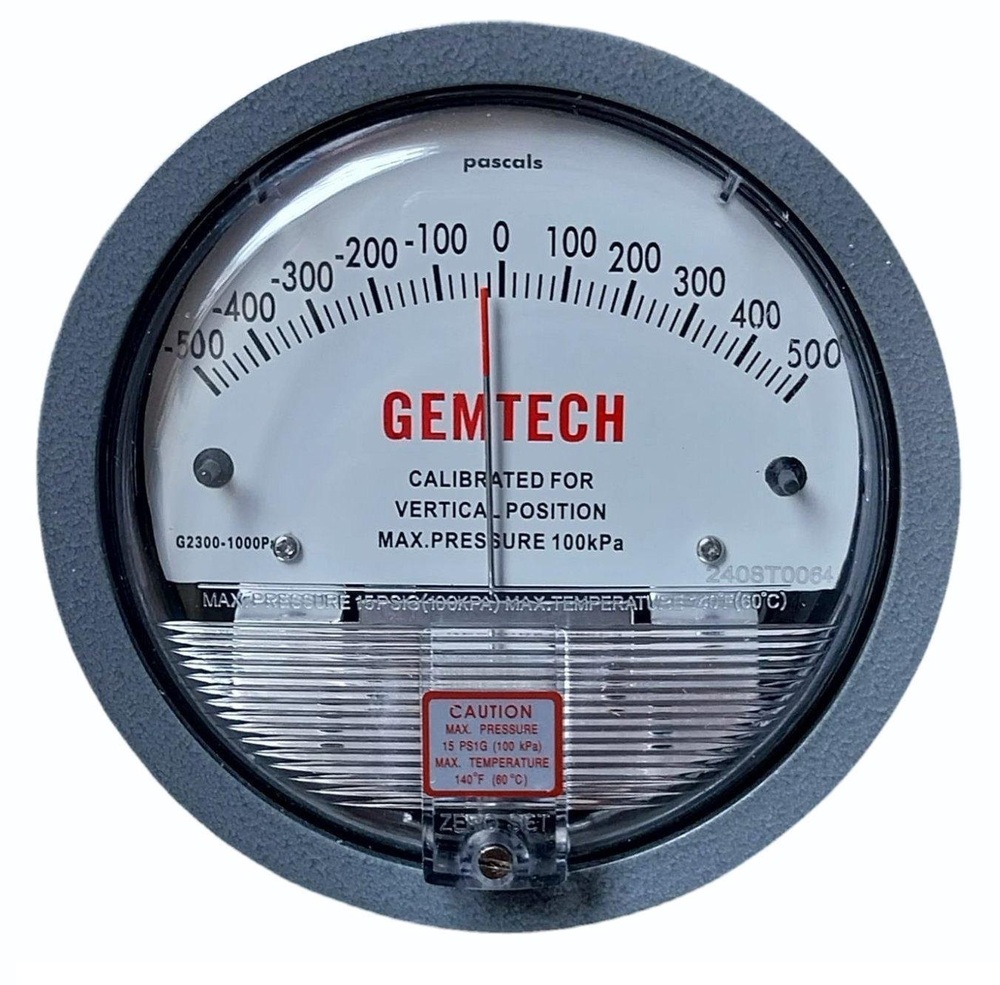 GEMTECH DIFFERENTIAL PRESSURE GAUGE IN Belagola Industrial Area Metagalli