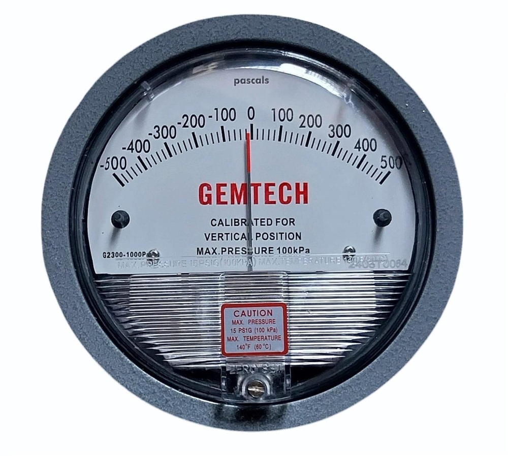 GEMTECH DIFFERENTIAL PRESSURE GAUGE IN Belagola Industrial Area Metagalli