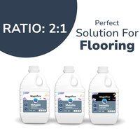Metallic Clear Epoxy Resin Hardener Set