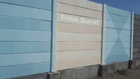 Industrial RCC Compound Wall