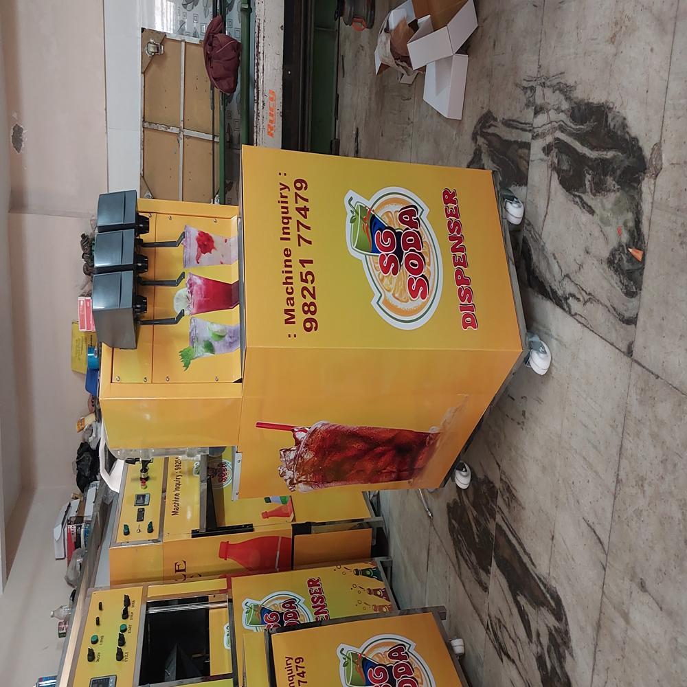 3 Nosel Soda Machine