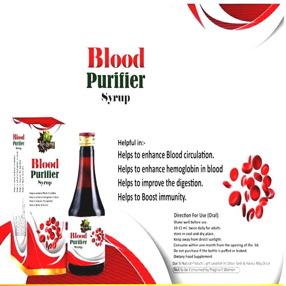 Bulk Blood Purifier Syrup 100ml