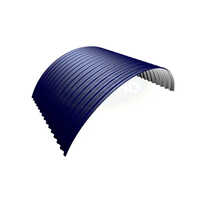 Blue Trapezoidal Profile Roofing Sheet
