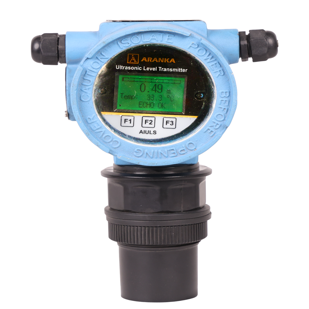 Blue Ultrasonic Level Transmitter