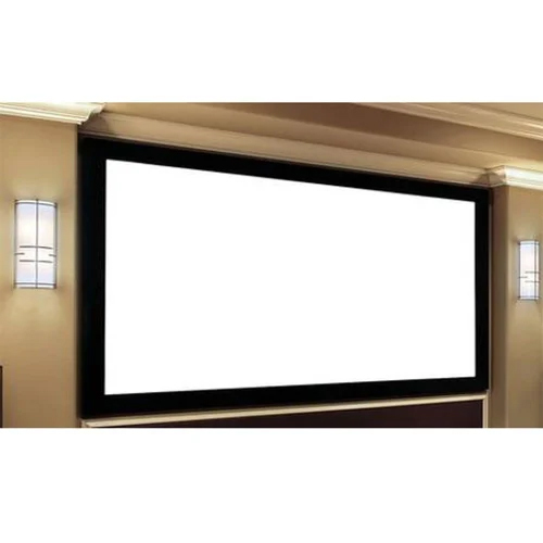Fix Frame Acoustic Projector Screen - Contrast Ratio: 4:3