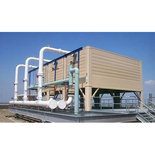 Tower Exhaust Pipeline Installation