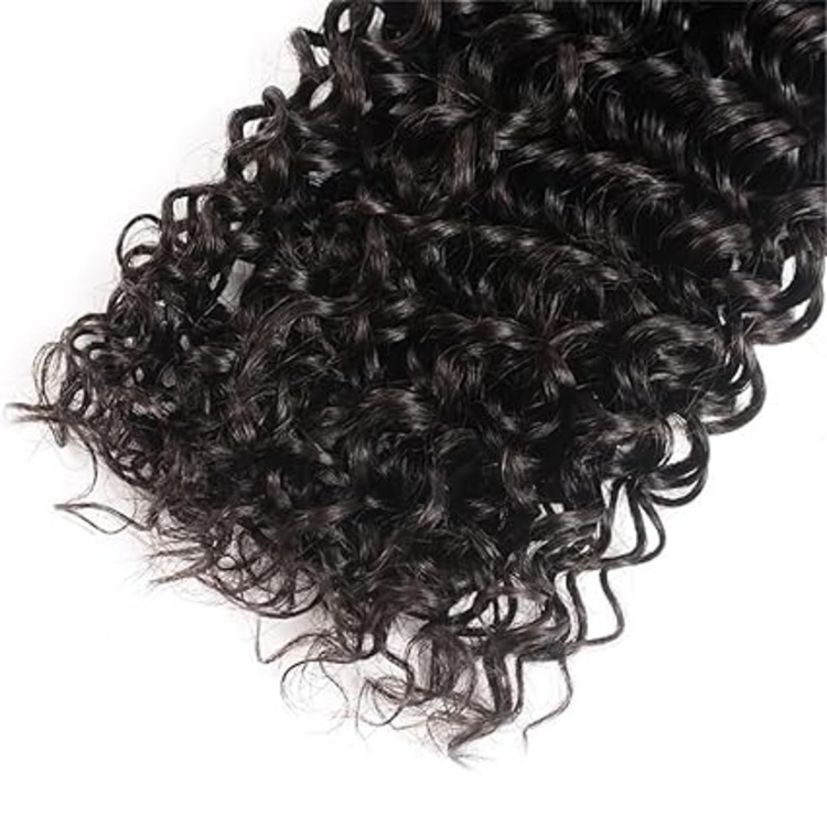 Deep Wave Bundles Human Hair 12 14 16 Inch Curly Remy Hair Extension