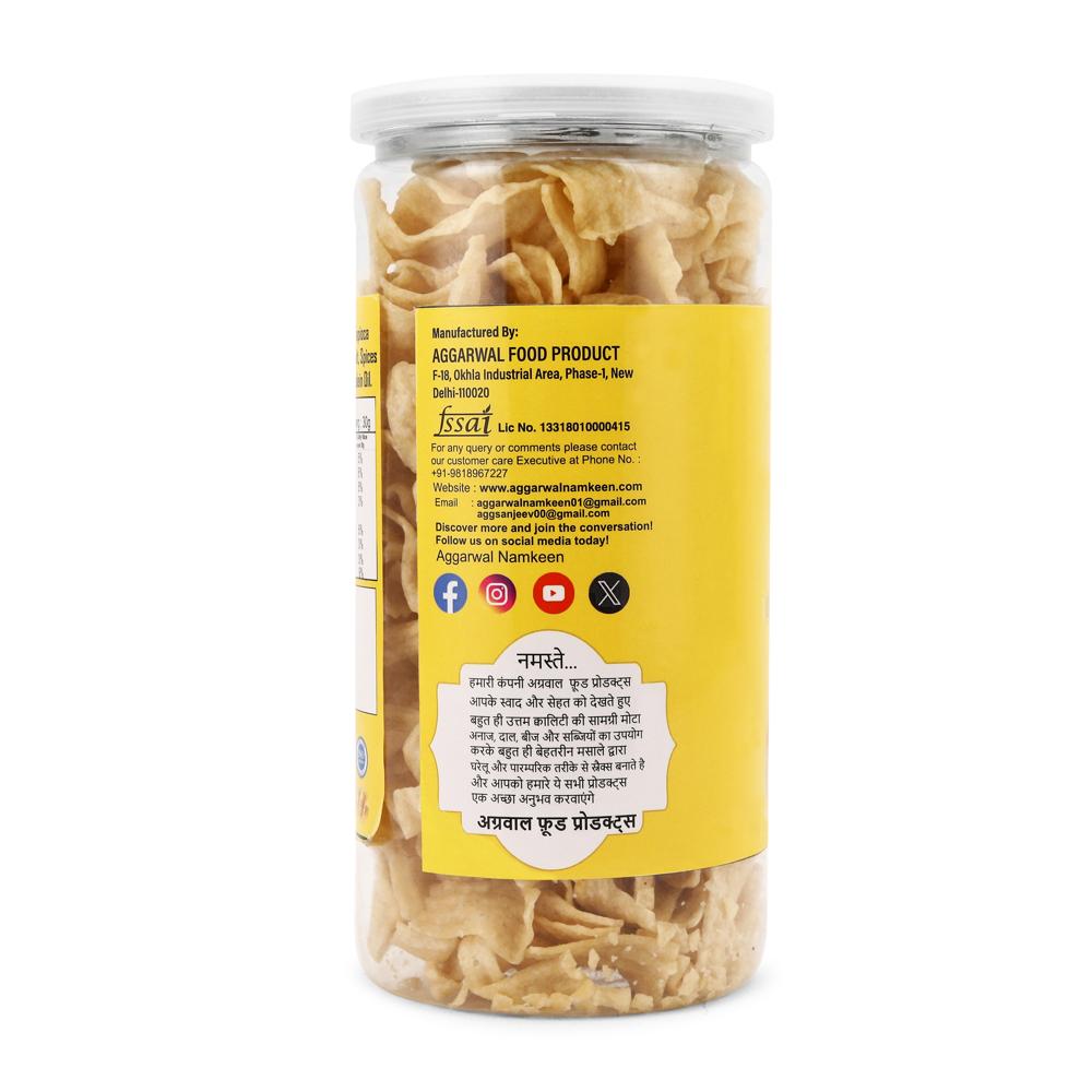 Oats Salted Chips - 150 Gm Plastic Bottle | Healthy Crunchy Snack, Baked Oats, Gluten-free, Low In Saturated Fat, High In Fiber Snacks