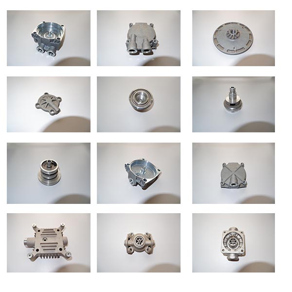 Aluminum Die Casting - Color: Silver