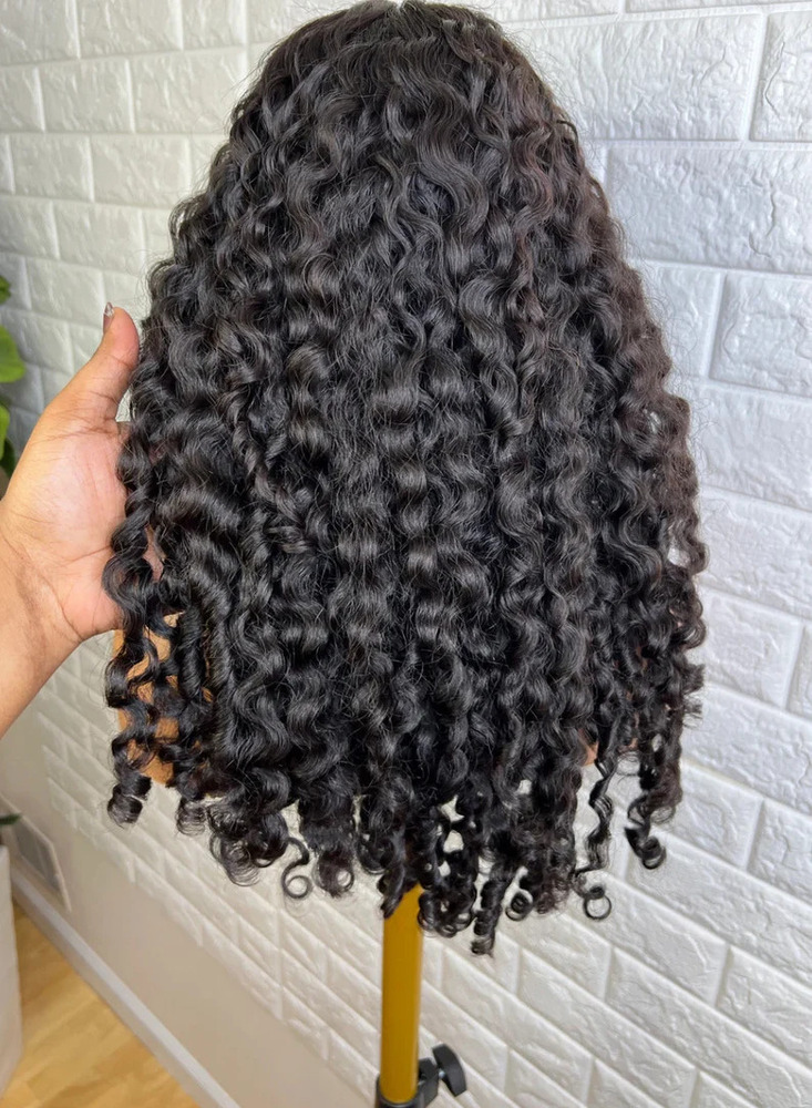 100% Cuticle Aligned Remy Curly Human Hair Wig, Full Lace 13x4 13x6 | Raw Hair