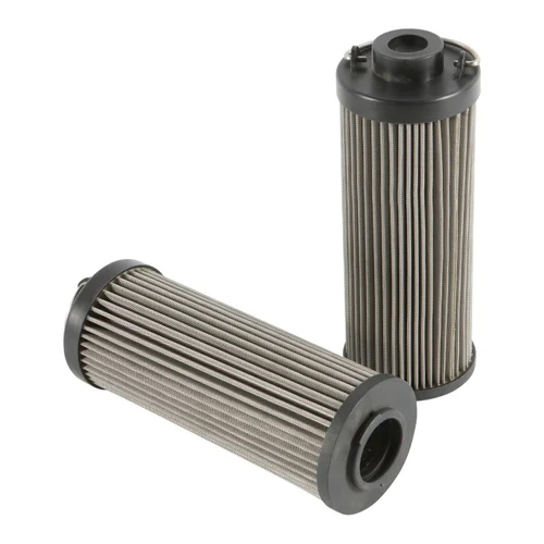 Hydraulic Ointment Oil Filter - Color: Silver