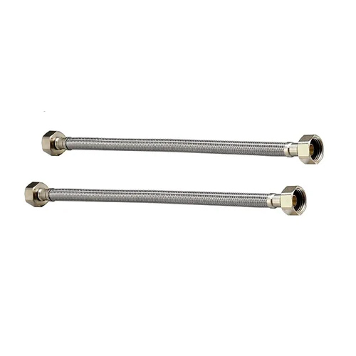 Ointment Stainless Steel Braided Hose Pipe - Color: Silver