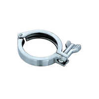 Ointment Tri Clover Clamp - Color: Silver