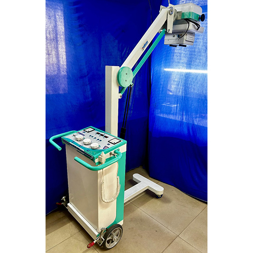 100 Ma Line Frequency Mobile X-Ray Machine - Material: Steel & Pvc