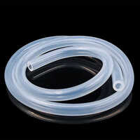 Silicone Braided Hose - Color: White