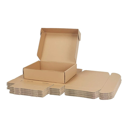 Plain Corrugated Box - Color: Brown