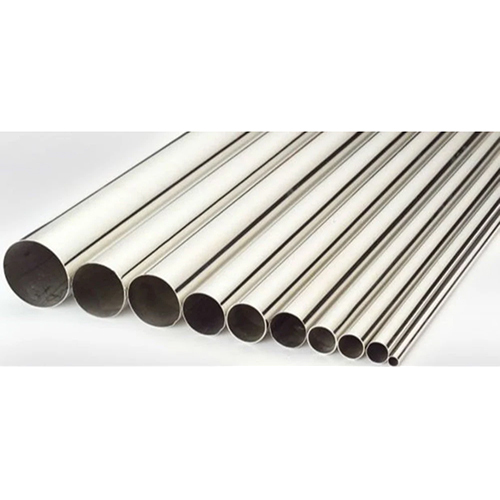 Stainless Steel 410 Round Pipes - Color: Silver