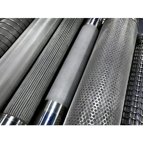 Industrial Air Filter - Color: Silver
