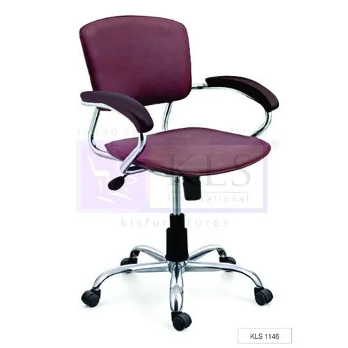 Kls-1146 Visitor Series Office Chair - Artwork: Handmade