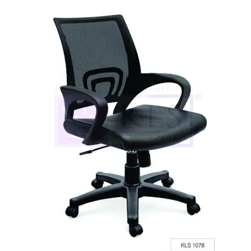 Kls-1078 Black Mesh Chair - Application: Office