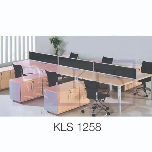 Kls-1258 Office Work Station - Artwork: Handmade