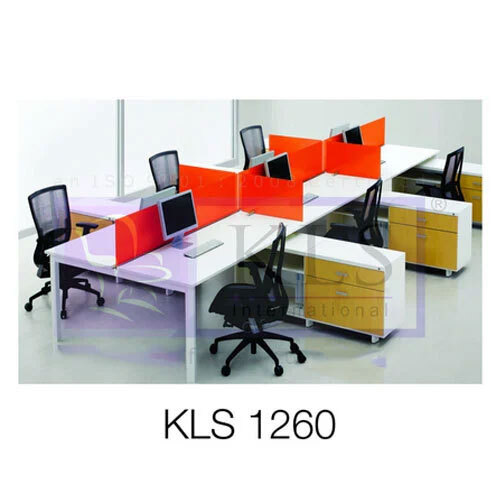 Kls-1260 Office Working Table - Artwork: Handmade