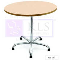 Kls-1201 Cafe And Lounge Series Round Table - Artwork: Handmade