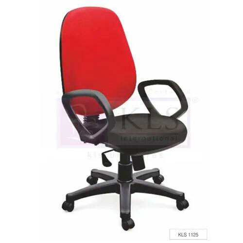 Kls-1125 Executive Series Office Chair - Color: Black And Red