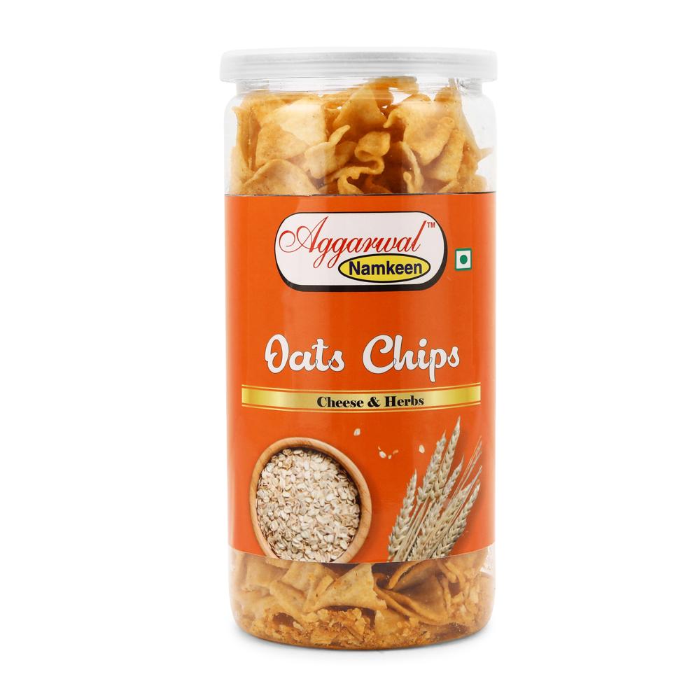 Oats Cheese Herbs Chips - Feature: Healthy Snacks