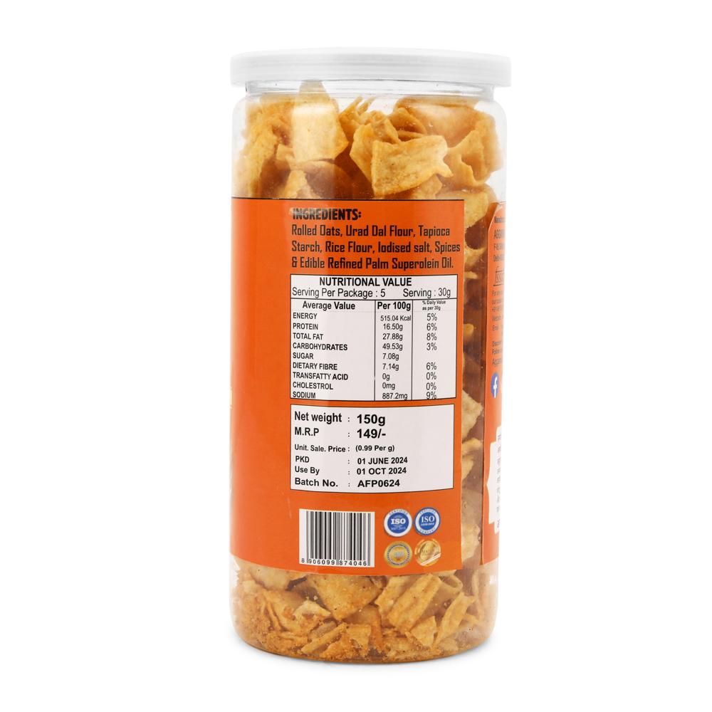Oats Cheese Herbs Chips - Feature: Healthy Snacks