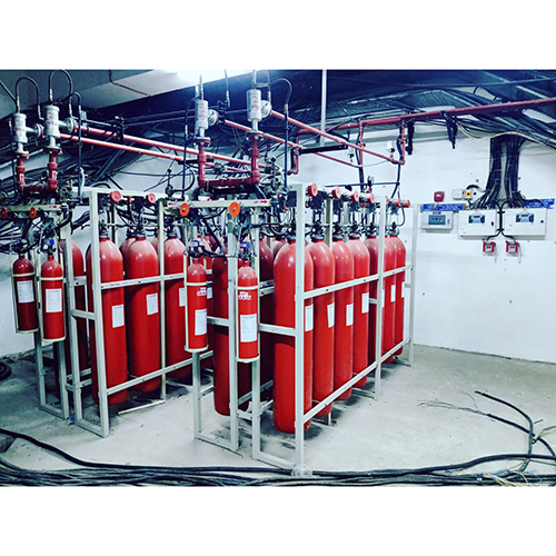 Co2 अग्नि दमन प्रणाली