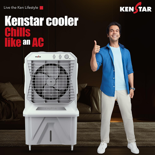 Tower Air Cooler - Material: Plastic
