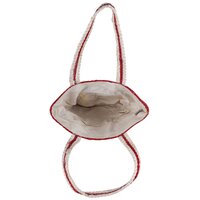 Product Title: Handmade Eco-Friendly Jute Tote Bag  Tricolor Braided Design | Sustainable Shoulder Bag for Women | Stylish & Reusable Shopping Handbag