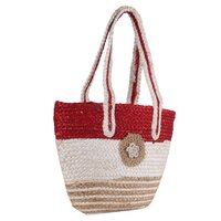 Product Title: Handmade Eco-Friendly Jute Tote Bag  Tricolor Braided Design | Sustainable Shoulder Bag for Women | Stylish & Reusable Shopping Handbag
