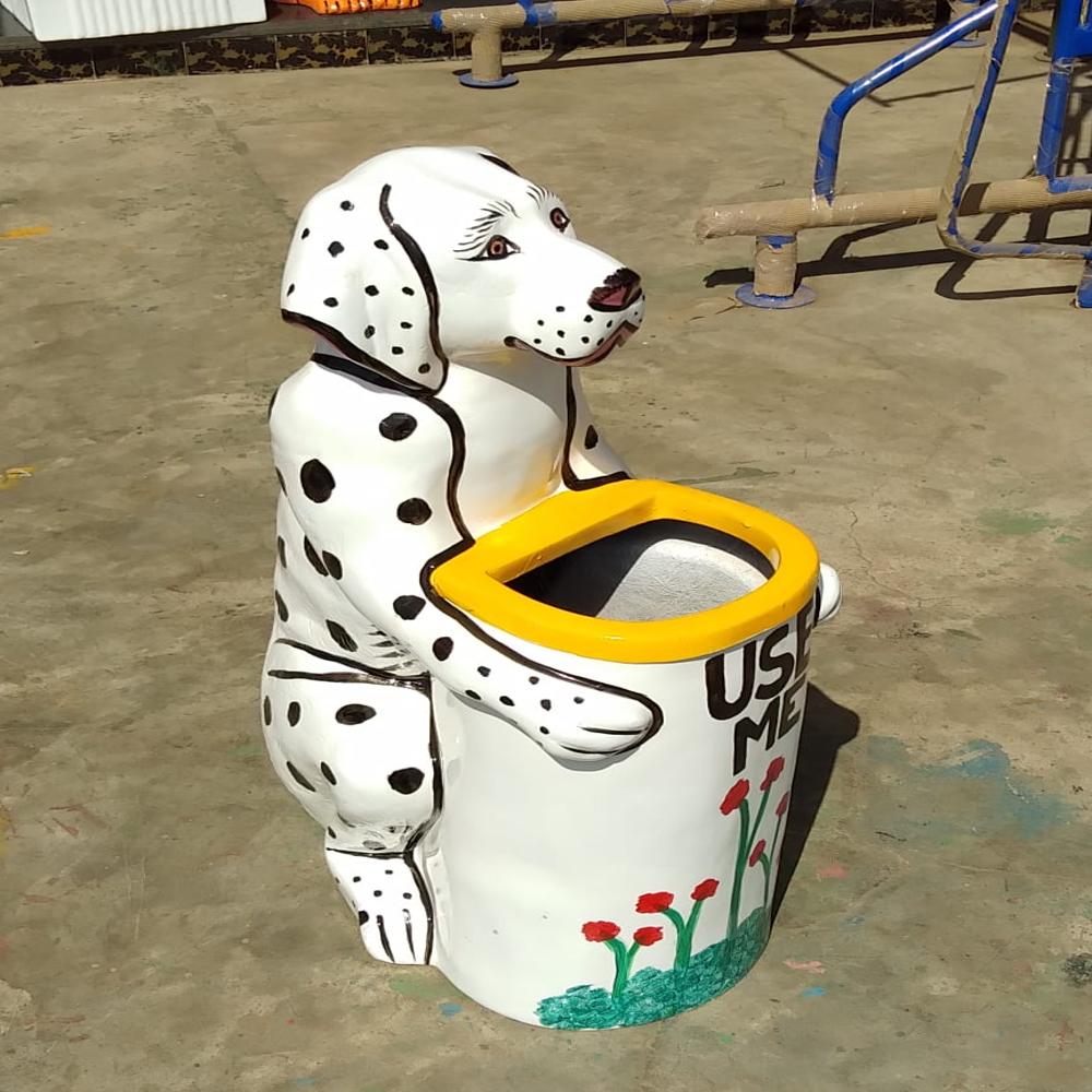 Frp Rabbit Dustbin - Capacity: 70 Ltr