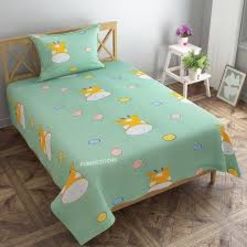 CARTOON SINGLE BABIES BEDSHEET