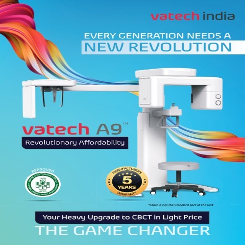 Vatech A9 X-ray Machine - Light Source: Yes