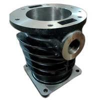 Metal Cylinder Block - Color: Silver