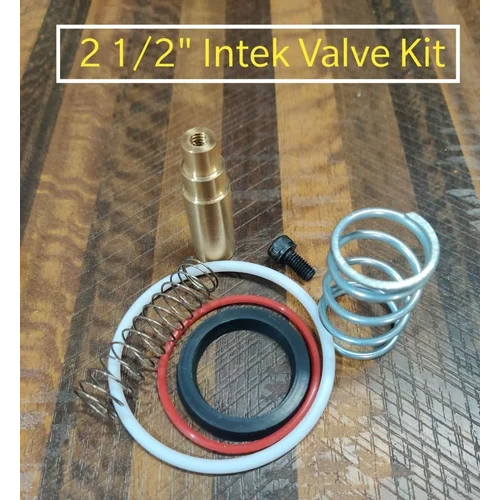 21-2 Inch Intek Valve Kit - Color: Silver