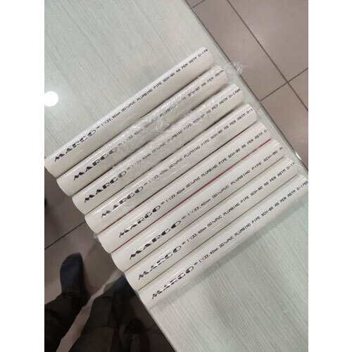 Pvc Plumbing Pipe - Upvc, 1 Inch Diameter, 3 Meters Length, White Color | Round Shape, Ideal For Plumbing Applications