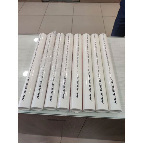 Pvc Plumbing Pipe - Upvc, 1 Inch Diameter, 3 Meters Length, White Color | Round Shape, Ideal For Plumbing Applications