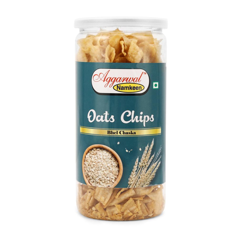 Oats Bhel Chaska Chips - Feature: Healthy Snacks