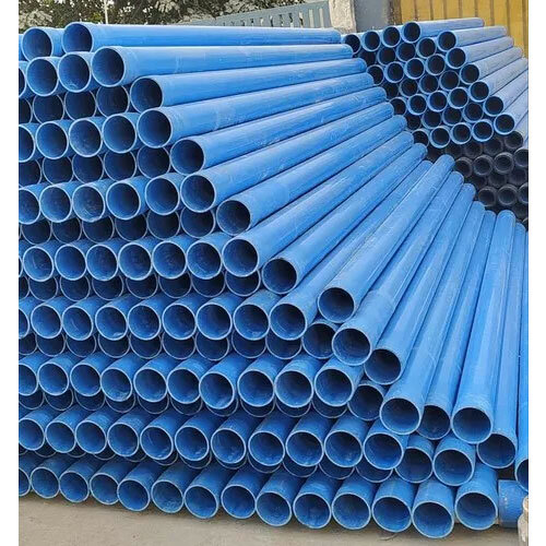 Borewell Casing Pipe - Pvc, 110mm Diameter X 3m Length, Blue Color, 5mm Thickness | Ideal For Plumbing Applications, Round Shape