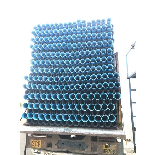 Borewell Casing Pipe - Pvc, 110mm Diameter X 3m Length, Blue Color, 5mm Thickness | Ideal For Plumbing Applications, Round Shape
