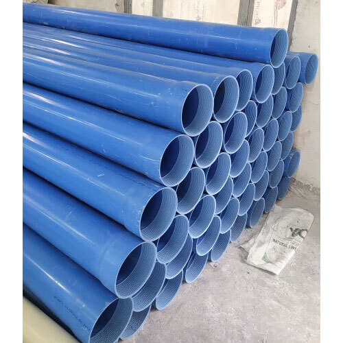 Pvc Borewell Pipe - Color: Blue