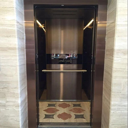 AC 50Hz Stainless Steel Automatic Passenger Lift