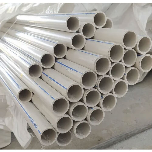 1.25 Inch Upvc Pipe Threaded Type - Color: White