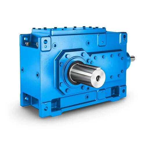 Helical Gear Box - Color: Blue