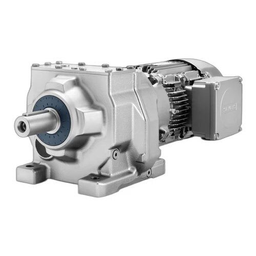 Siemens Inline Helical Geared Motors - Color: Silver